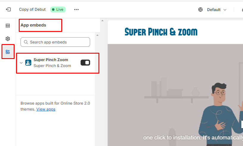 Super Pinch and Zoom