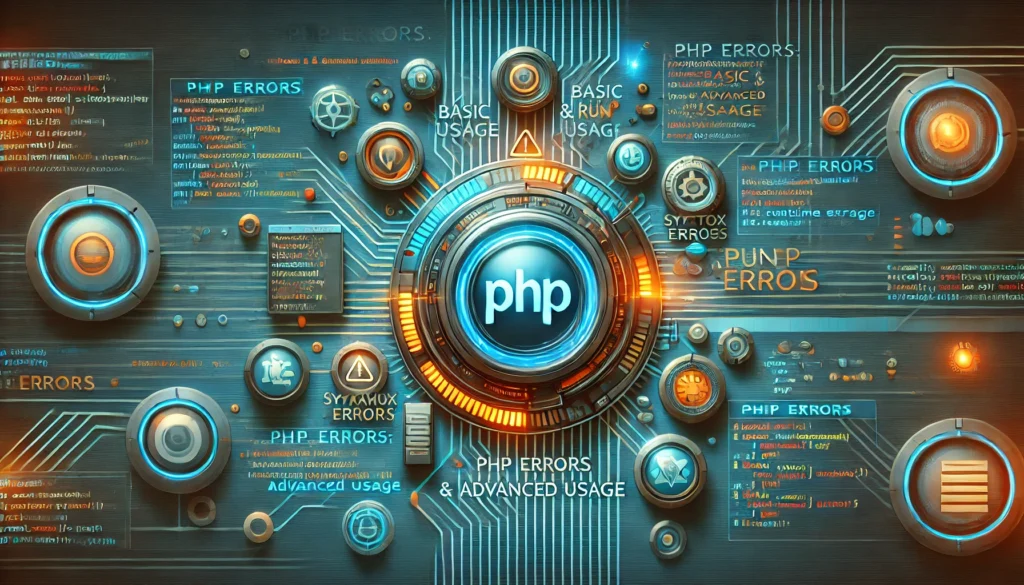 PHP Errors: Basic & Advanced Usage – Debugging & Fixing Guide