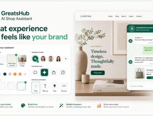GreatsHub: AI Shop Assistant for Shopify